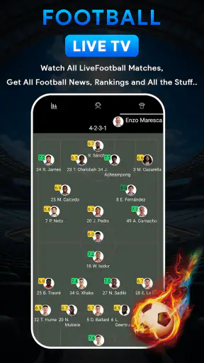 SportzFy-Live Football TV 2026 screenshot