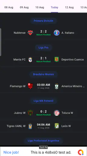SportzFy TV: LiveScores screenshot