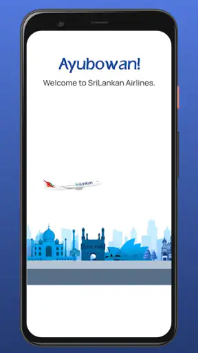 SriLankan Airlines screenshot