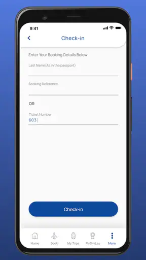 SriLankan Airlines screenshot