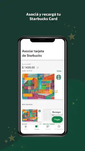 Starbucks Argentina screenshot