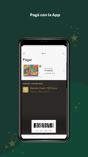 Starbucks Argentina screenshot