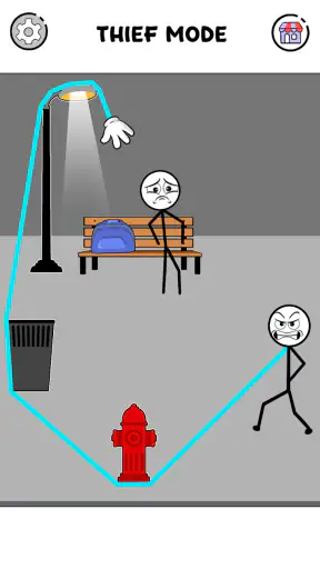 Stick Robber Stealing Games screenshot