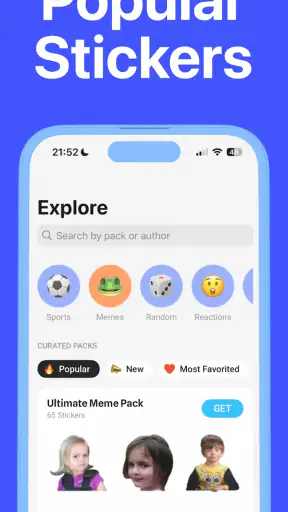 Stickerrs & Sticker Maker screenshot