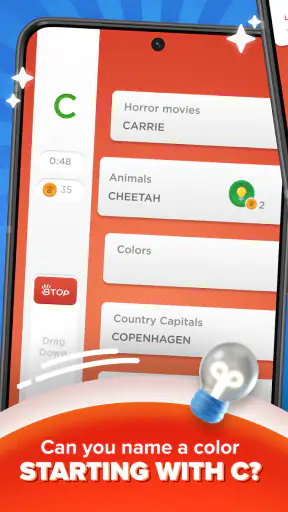 Stop - Categories Word Game screenshot