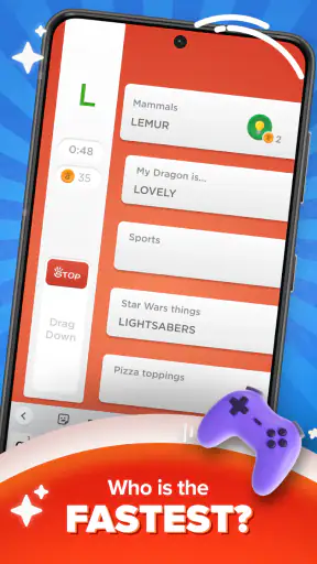 Stop - Categories Word Game screenshot