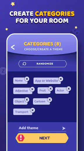 StopotS - The Categories Game screenshot