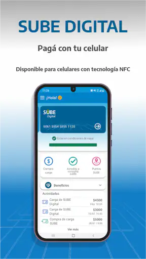 SUBE screenshot