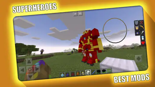 Superheroes Mod for Minecraft  screenshot