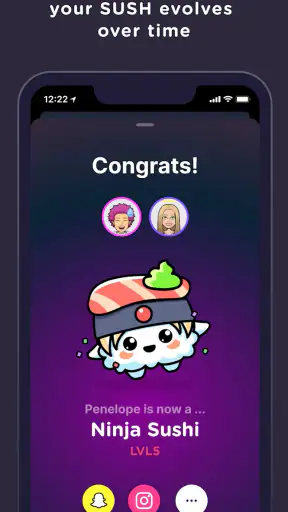 SUSH Grow cute virtual animal screenshot