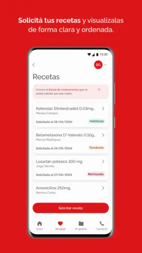 Swiss Medical screenshot