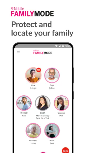 T-Mobile® FamilyMode™ screenshot