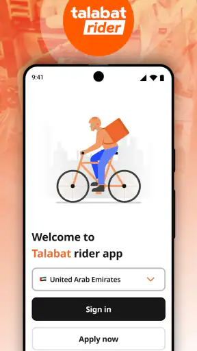 Talabat Rider screenshot