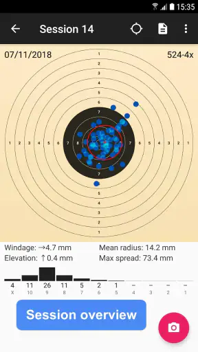 TargetScan ISSF Pistol & Rifle screenshot