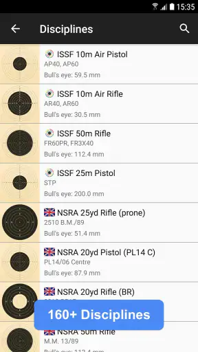 TargetScan ISSF Pistol & Rifle screenshot