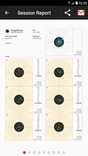 TargetScan ISSF Pistol & Rifle screenshot