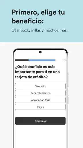 Tarjeta de Crédito con DNI screenshot