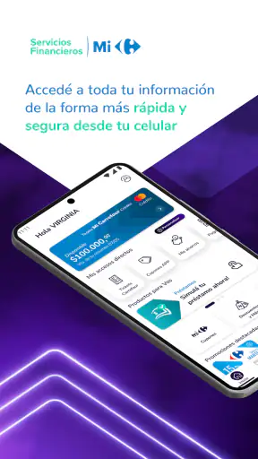 Tarjeta Mi Carrefour screenshot