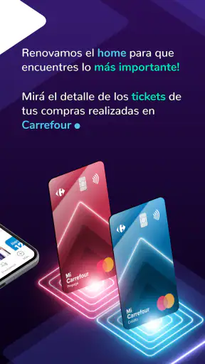 Tarjeta Mi Carrefour screenshot