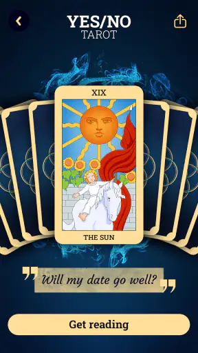 Tarot Card Reading Horoscope screenshot