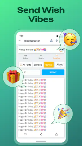Text Repeater: Repeat Text 10K screenshot