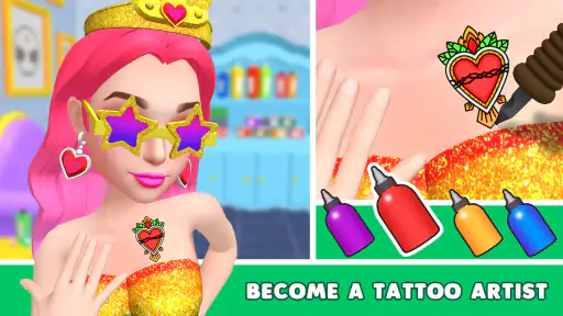 The Ink Shop - Tattoo Art ASMR screenshot