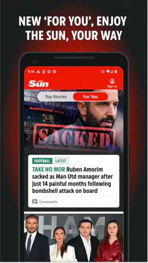 The Sun Mobile - Daily News screenshot