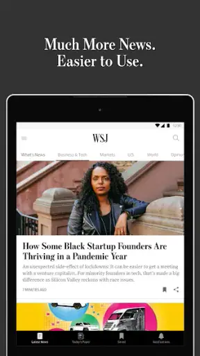 The Wall Street Journal. screenshot