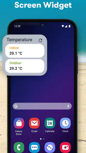مقياس حرارة درجة الغرفة screenshot