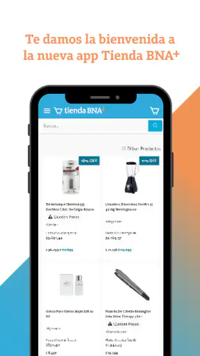 Tienda BNA+ screenshot