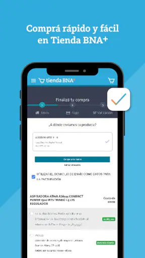 Tienda BNA+ screenshot