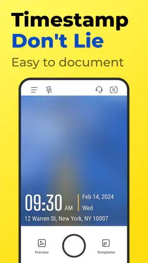 Timemark Camera - وقت, GPS screenshot
