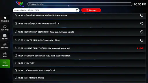 TNTV cho TV thông minh screenshot