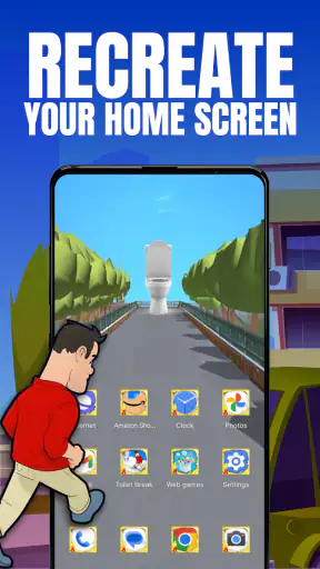 Toilet Break Launcher screenshot