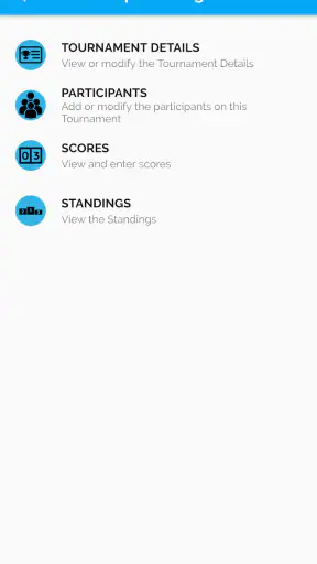 Tournament Manager screenshot