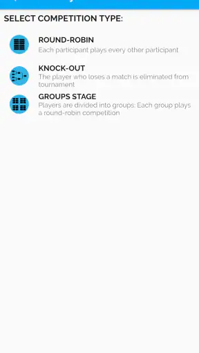 Tournament Manager screenshot