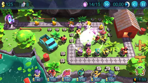 Tower Defense TD: Defenchick screenshot