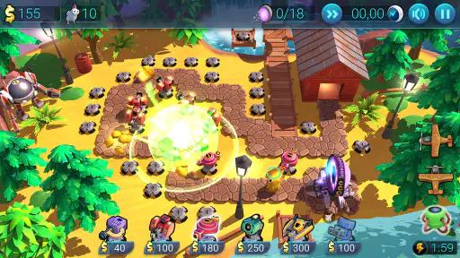 Tower Defense TD: Defenchick screenshot