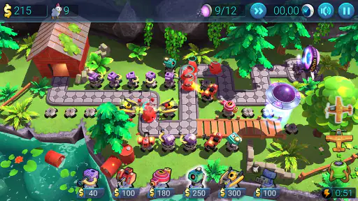 Tower Defense TD: Defenchick screenshot