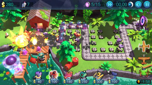 Tower Defense TD: Defenchick screenshot