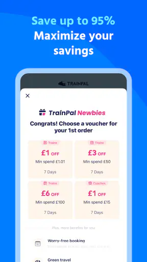 TrainPal - Cheap Train Tickets screenshot