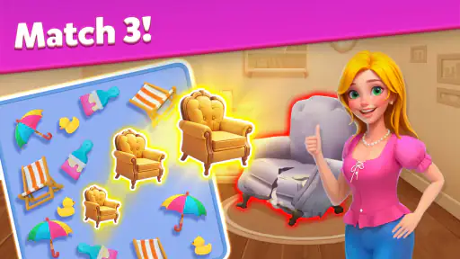 Triple Match Town: 3D Match screenshot