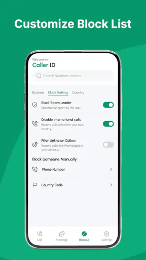 Trusted ID: Spam Call Blocker screenshot