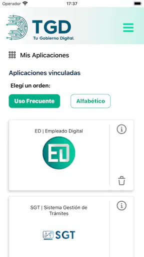 Tu Gobierno Digital screenshot