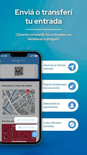 TuEntrada Wallet screenshot