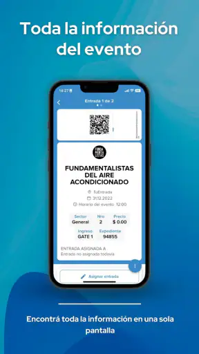 TuEntrada Wallet screenshot