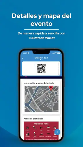 TuEntrada Wallet screenshot