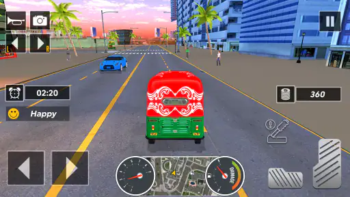 Tuk Tuk Auto Rickshaw Game screenshot