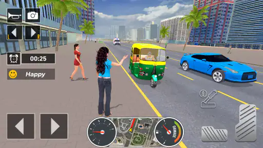 Tuk Tuk Auto Rickshaw Game screenshot