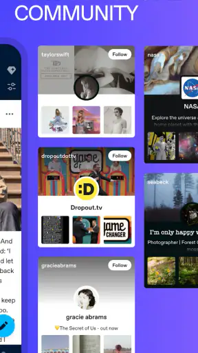 Tumblr: Social Media & Art screenshot